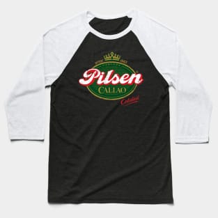 Pilsen Callo - vintage grunge design Baseball T-Shirt